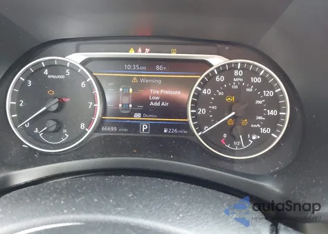 2021 Nissan Sentra Sv Xtronic Cvt z USA, uszkodzony, nr VIN 3N1AB8CVXMY238280